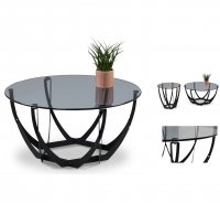 Couchtisch "Maya 2",H=40cm D=80cm